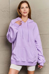 Full Size Drawstring Long Sleeve Hoodie  