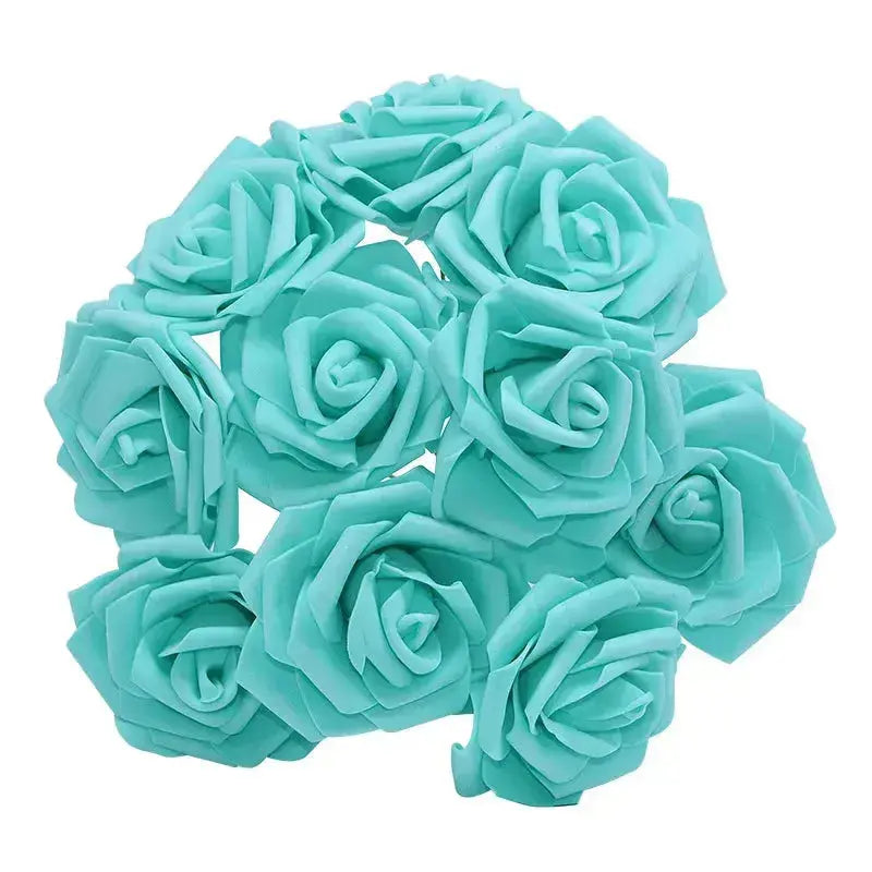 echo-friendly 10/20/30 Heads 8CM Artificial PE Foam Rose Flowers