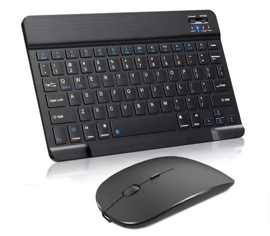 Mini Bluetooth Keyboard for Phone & Tablet, Rechargeable, iOS & Android