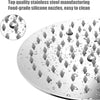 Rain Shower Head Ultra-Thin Design-Pressure Boosting High Pressure Stainless Steel Rainfall  