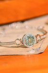 2 Carat Moissanite Platinum-Plated Bracelet