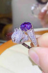 2 Carat Moissanite Adjustable Animal Bypass Ring