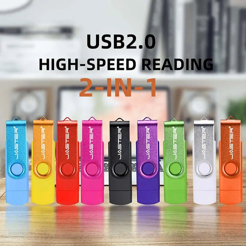 High Speed USB Flash Drive OTG Pen Drive 64gb 32gb USB Stick For Android