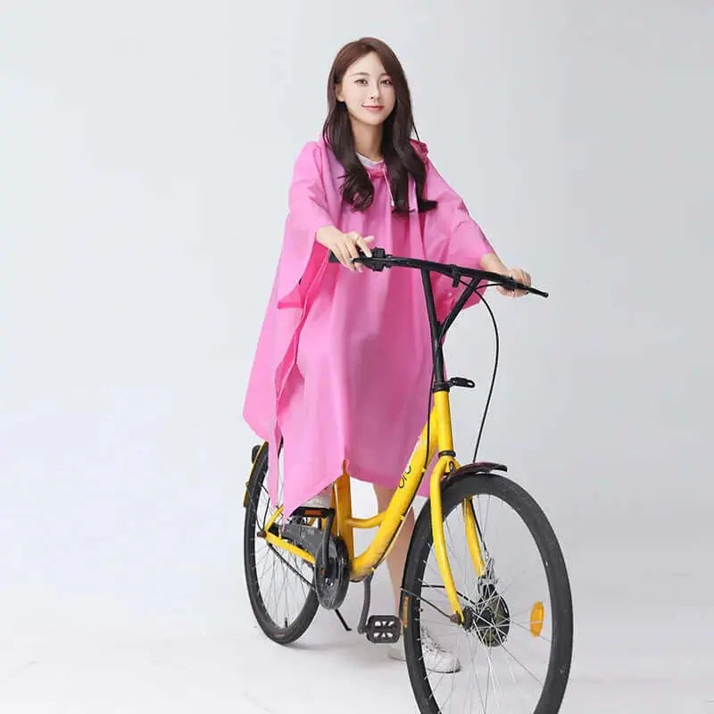 Best Colorful Waterproof Long Raincoat For Women / Men