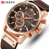 Top Brand Luxury Chronograph Quartz Watches for Men -  Military Army Mens Sports Watches