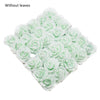 echo-friendly 10/20/30 Heads 8CM Artificial PE Foam Rose Flowers