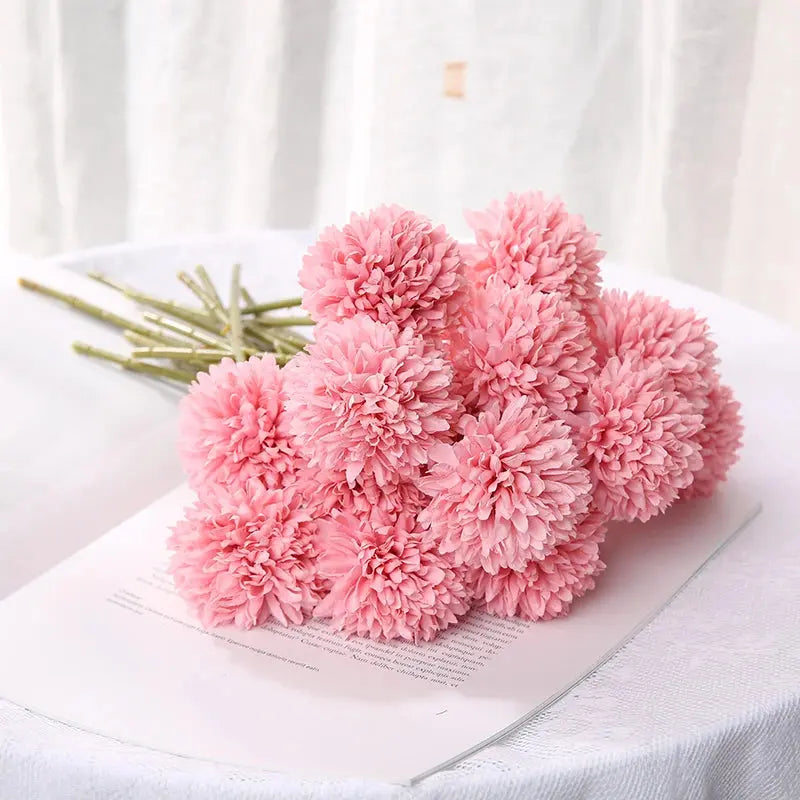 echo-friendly Artificial Silk Kiku Flowers | Fake Chrysanthemum