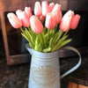 Artificial Tulip Flower Bouquet Stems, 10 Pieces