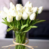 Artificial Tulip Flower Bouquet Stems, 10 Pieces