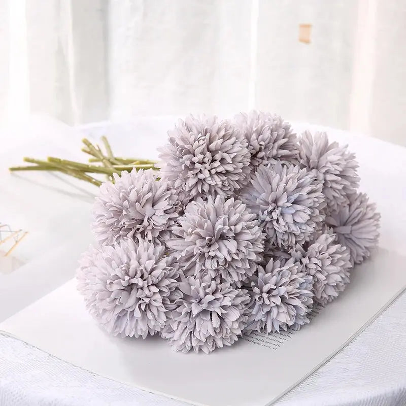 echo-friendly Artificial Silk Kiku Flowers | Fake Chrysanthemum