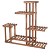 echo-friendly 6 Tier Indoor Wood Plant Stand