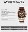 Top Brand Luxury Chronograph Quartz Watches for Men -  Military Army Mens Sports Watches