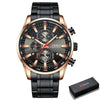 CURREN Quartz Men’s Watch Sport Waterproof