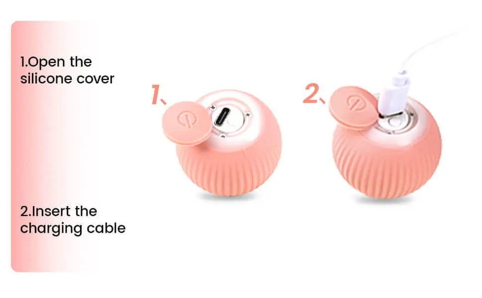 Self-Rotating Electric Cat Toy Ball