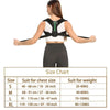 Adjustable Back Shoulder Posture Corrector Belt Clavicle Spine Support Reshape