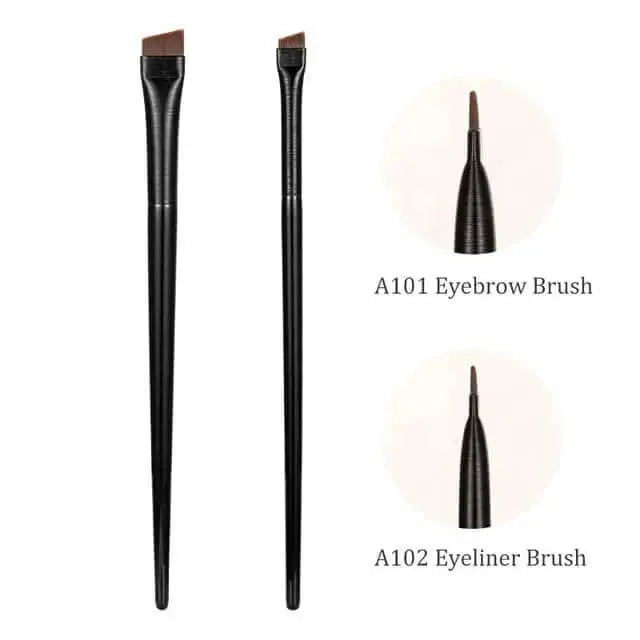 Small Angled Eyebrow Liner Brush: Makeup Beauty Tool