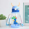 1pc 600ml Kids Water Sippy Cup Antler Creative Cartoon Baby Cups