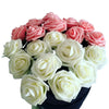 echo-friendly 10/20/30 Heads 8CM Artificial PE Foam Rose Flowers