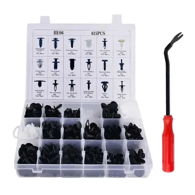 680-50pcs Car Plastic Retainer Clips Automobile Fastener