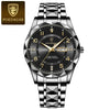 POEDAGAR Luxury Man Wristwatch Waterproof Luminous Chronograph Watch