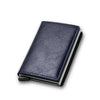 Leather Slim Mini Credit Card Wallet Men