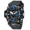 SMAEL Brand Outdoor Sport Mens Watch Digital-Analog Dual Display