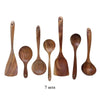 Thailand Wood Kitchenware Tools Set / Tableware Cooking Spoons