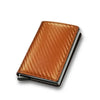 Leather Slim Mini Credit Card Wallet Men