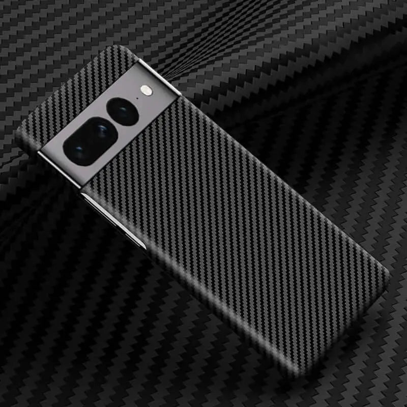 Wireless Carbon Fiber Phone Case For Google Pixel 7