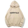 Essentials 3D Logo Hoodie: High-Quality Hip Hop Fashion - Unisex