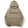 Essentials 3D Logo Hoodie: High-Quality Hip Hop Fashion - Unisex