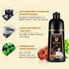 Instant Coloring Shampoo 3 In 1 Natural Black Color for Men Women Hair Dye Herbal Brown Hair Dye Hair Dye Shampoo Appliances Factory Store