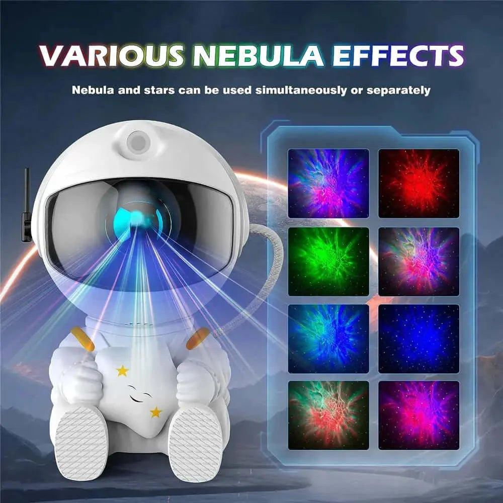 ZAPP Galaxy Night Light Astronaut Space Projector - LED Lamp