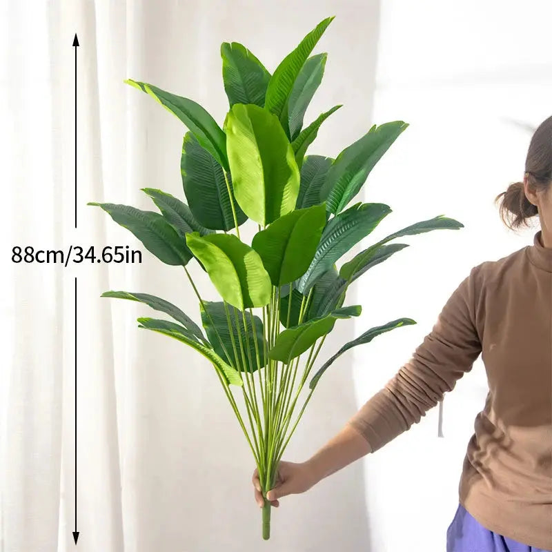 echo-friendly Large Tropical Artificical Plastic Palm Tree For Home, Office