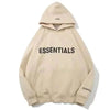 Essentials 3D Logo Hoodie: High-Quality Hip Hop Fashion - Unisex