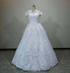 White Off the Shoulder Vestido De Noiva Wedding Dress Custom-made Plus Size Vestidos De Novia Bridal Tulle Mariage