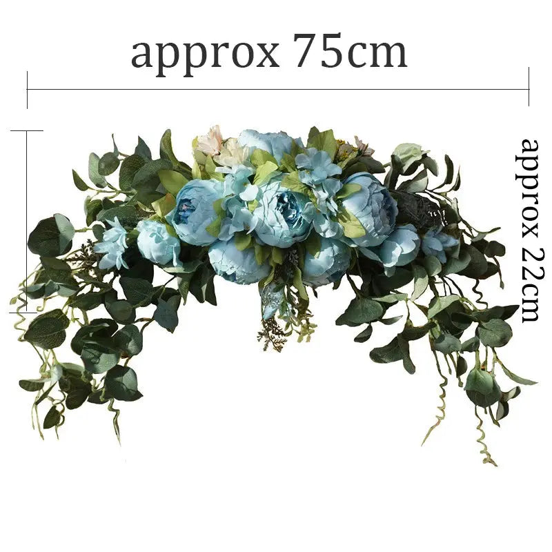 echo-friendly 30-Inch Wedding Artificial Peony Swag for Wall Decor & Centerpieces