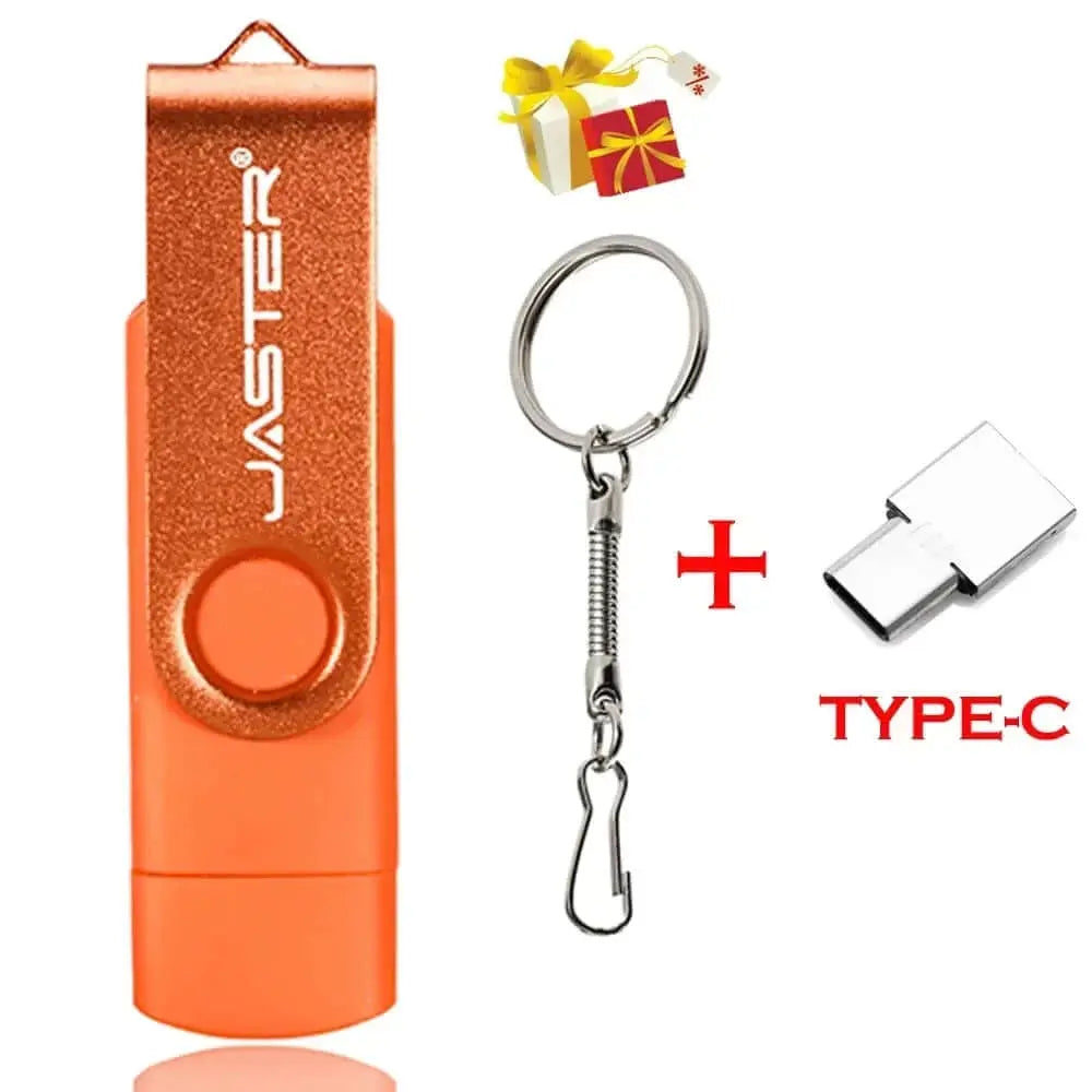 High Speed USB Flash Drive OTG Pen Drive 64gb 32gb USB Stick For Android