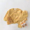 Sweatshirt+Pants 2 Pcs/ Tracksuit Toddler Clothes Set For 0-6 Years