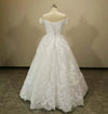 White Off the Shoulder Vestido De Noiva Wedding Dress Custom-made Plus Size Vestidos De Novia Bridal Tulle Mariage