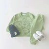 Sweatshirt+Pants 2 Pcs/ Tracksuit Toddler Clothes Set For 0-6 Years