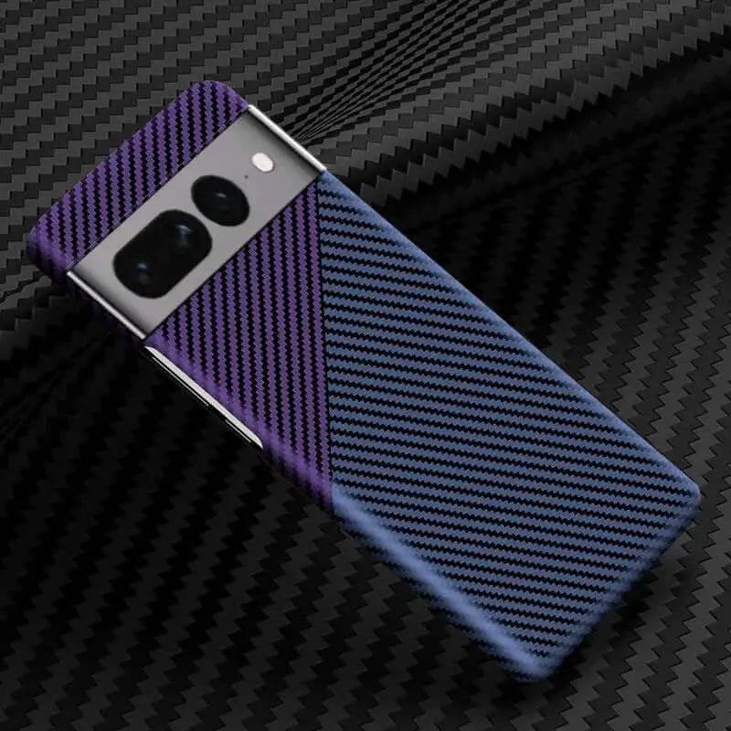 Wireless Carbon Fiber Phone Case For Google Pixel 7