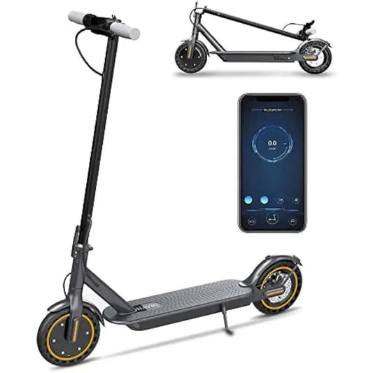NAVIC T5 Electric Scooter, Up to 19 Miles Range, 19 Mph Folding Commute Electric Scooter for Adults with 8.5" Solid Tires