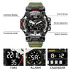 SMAEL Brand Outdoor Sport Mens Watch Digital-Analog Dual Display