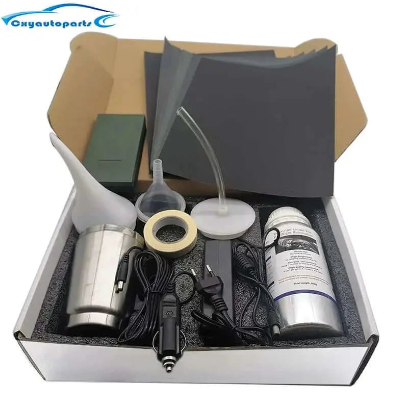 Car Headlight Polishing Kit 800ML Headlights Restoration Liquid Polymer Car Headlamp Renovation Repair Clean Kit Automobile Tool