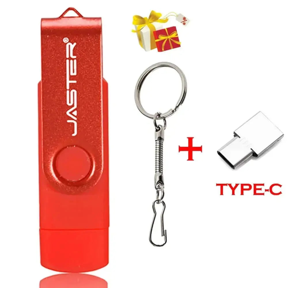 High Speed USB Flash Drive OTG Pen Drive 64gb 32gb USB Stick For Android