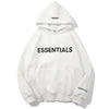 Essentials 3D Logo Hoodie: High-Quality Hip Hop Fashion - Unisex