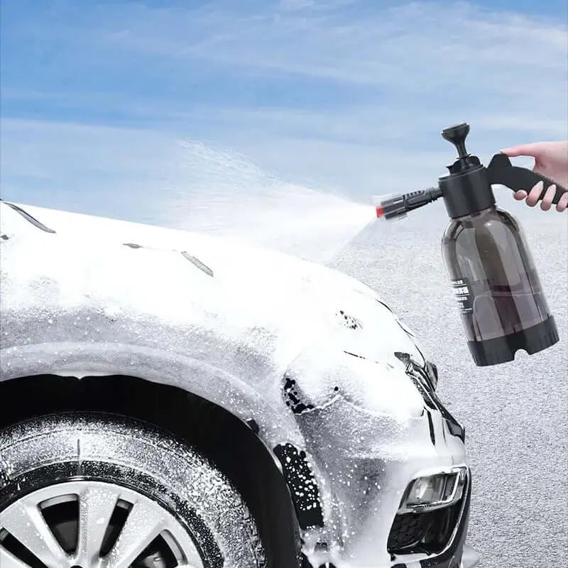 SEAMETAL 2L Hand Pump Foam Sprayer High Pressure Car Wash Spray Bottle