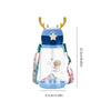 1pc 600ml Kids Water Sippy Cup Antler Creative Cartoon Baby Cups