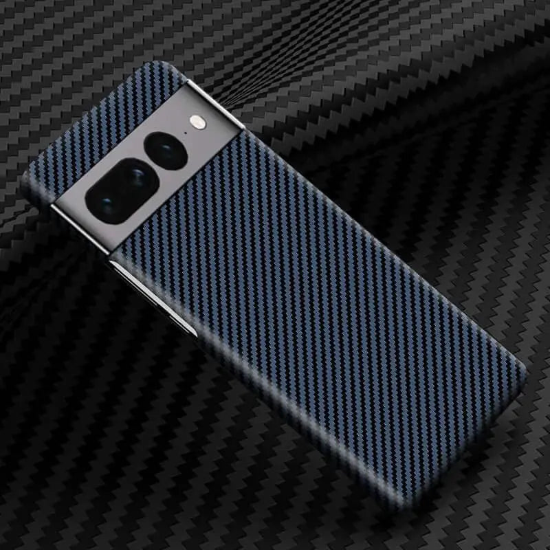 Wireless Carbon Fiber Phone Case For Google Pixel 7